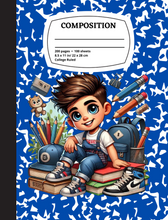 Load image into Gallery viewer, Custom Composition Notebook