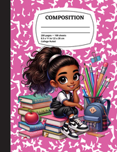 Load image into Gallery viewer, Custom Composition Notebook