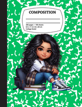 Load image into Gallery viewer, Custom Composition Notebook