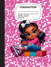 Load image into Gallery viewer, Custom Composition Notebook