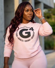 Load image into Gallery viewer, G4 Faith Driven Sweater – God Goals Grind Growth