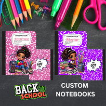 Load image into Gallery viewer, Custom Composition Notebook