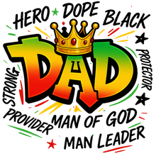 Load image into Gallery viewer, &quot;King Dad&quot; Graphic Tee – Father’s Day Limited Edition
