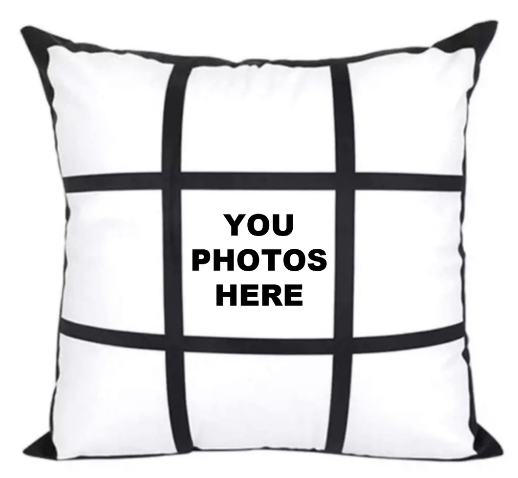 9 Panel Custom Photo Pillow Case