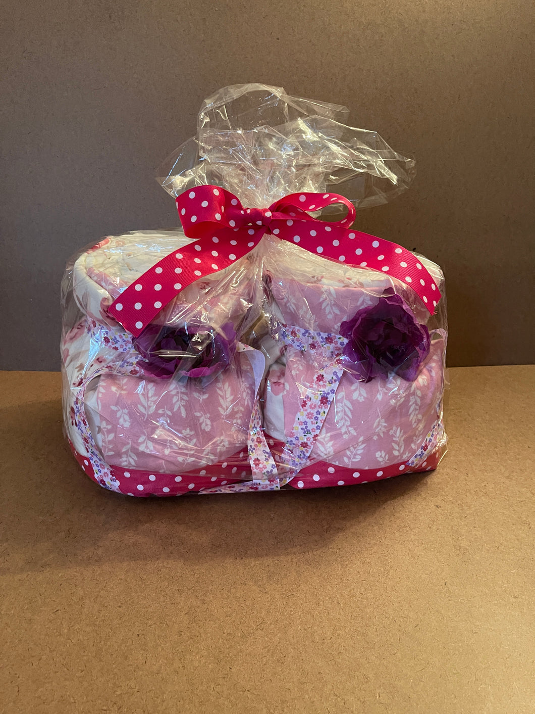 Baby Booties Diaper Cake